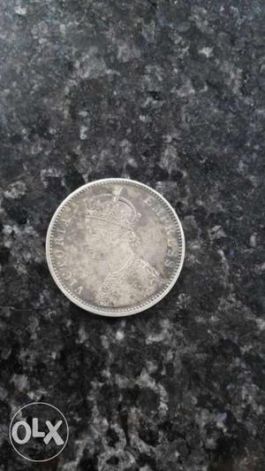 Silver Victoria Coin