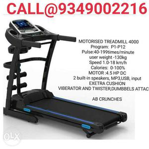 Treadmill at Thrissur showroom for 90 to 150 kg user weight