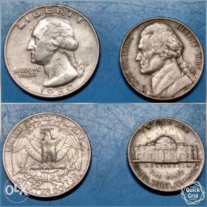 Two collectible US coins
