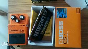 Used Boss DS-1 Distortion Guitar Effects Pedal