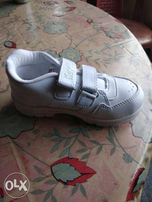 White Velcro Shoe