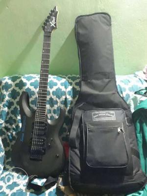 X Cort 6 guitar and bag..One year old..Cal tree.