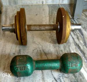 02 Nos Weights for Exercise weighing 25 Kg & 12.5