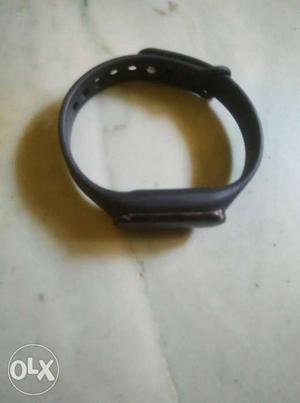 Black Fitness Tracker with heart rate monitor only band