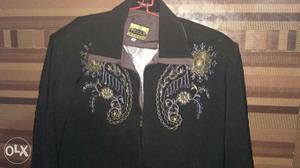 Black Full-zip Jacket