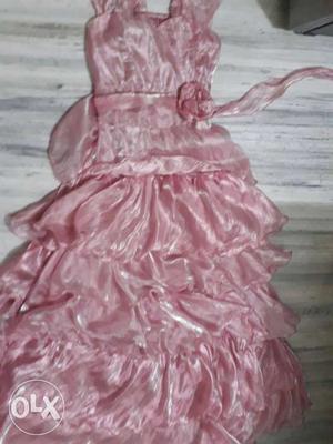 Cute pink colour gown (2nd hand)