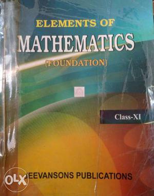Elements Of Mathematics Foundation Book
