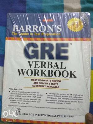 Gre Verbal Workbook