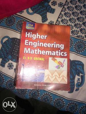 Higher Engineering Mathematics Text Book