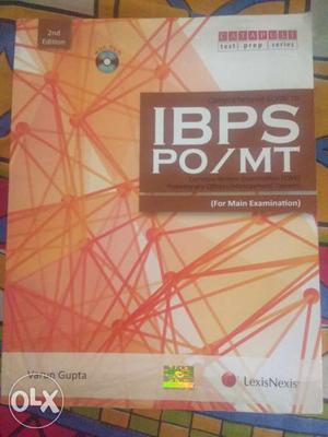 IBPS PO/MT preparation book with cd