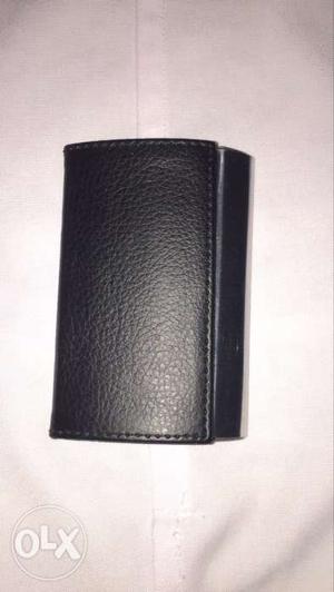 Imported Cards Case,Black Leather Cards&Cash