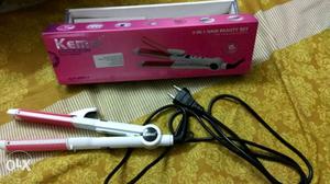 Kemei straightener and curler new condition 2