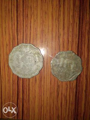 Old 10 Paice coins very rere