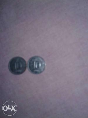 Old 10 pesa coin