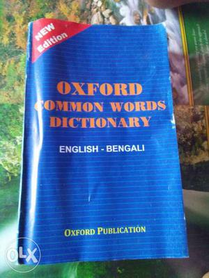 Oxford Common Words Dictionary Book