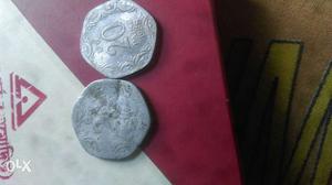 Paise,20 old coin _.India_2 coin