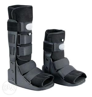 Pneumatic ankle walker