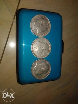 Pure silver coins..