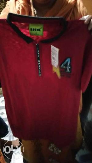 Red 4 Polo Shirt