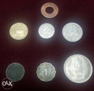 Series of 13 Coins from annas paise from 