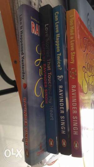 Set of best seller Ravinder Singh new books