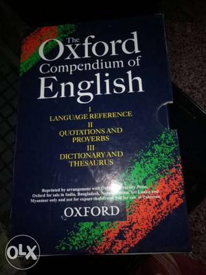 The Oxford English Book with an encyclopedia. Brand new