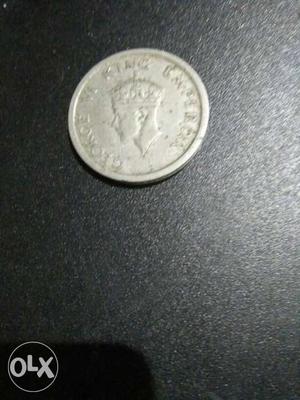 This coin is of and a photo of George 6 king