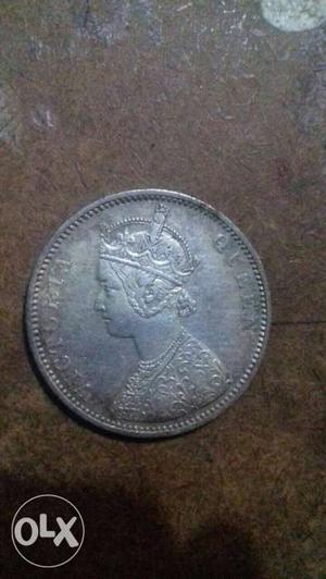 Year  Queen Victoria time coin good condition