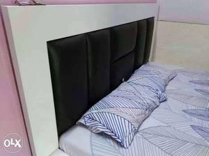 6 by 6 king size designer bed with mattress