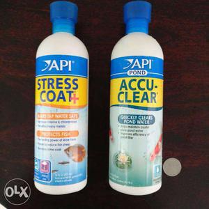 API Accu-Clear & StressCoat for starting and maintaining