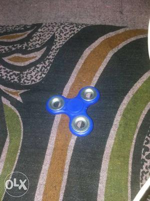 Blue Tri-spin Fidget Spinner