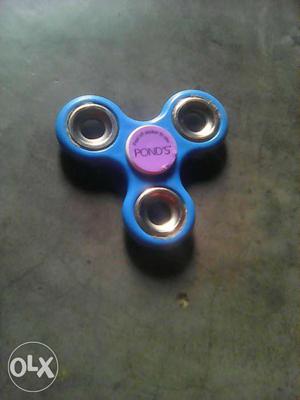 Blue Tri-spinner Fidget Toy