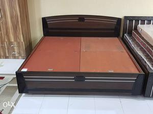 Brand new interior design double bed with storage