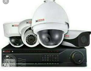 CP Plus Dome And Bullet Camera Set