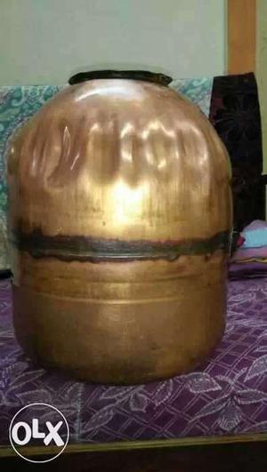 Copper tank 15 ltrs...