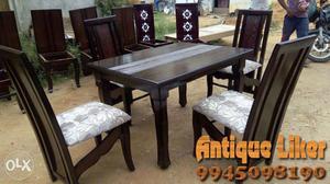 Designer 4 chair dining table set