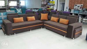 Designer 8 seater sofa set at satya furnitures
