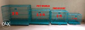 Dog cages of all size for sale