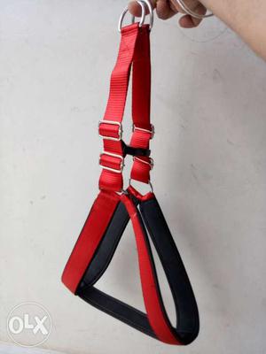 Dog chest belt with imported rubber padding fresh