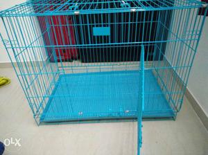 Dog kennel. 3×2 feet. used only for 3 weeks. Negotiable