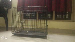 Folding cage for miniature type dogs not much