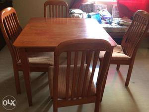 Four seater dining set