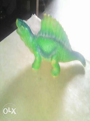 Green Plastic Spinosaurus Toy