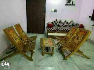 It Is "maharaja Chair" Made Of "tick Wood