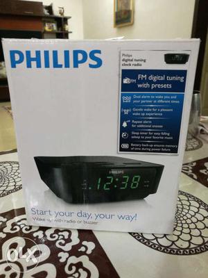 Philips DIGITAL Table clock with radio, MULTIPLE