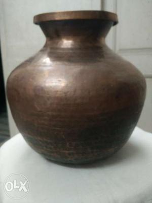 Pure Copper Antique Water Pot for Good Health,