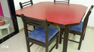 Pure teakwood dining for SALE
