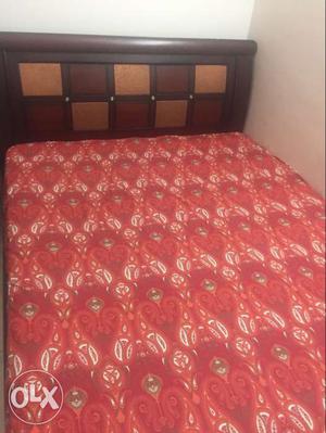 Queen size bed with storage is avaliable on sale.