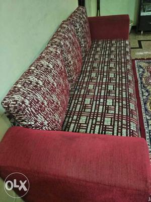 Ready made sofa with removable cushions used for 5 yrs