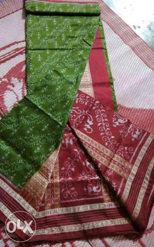 Red And Green Shawl